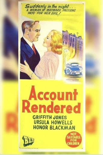 Movie poster for Account Rendered
