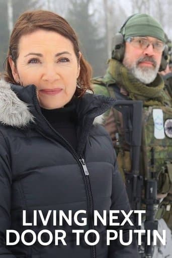 Movie poster for Living Next Door to Putin