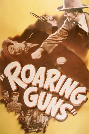 Movie poster for Roaring Guns