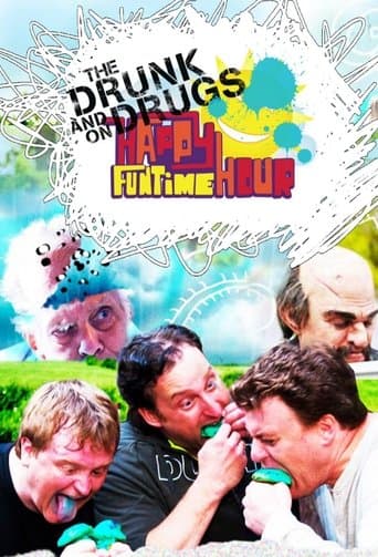 Movie poster for The Drunk and On Drugs Happy Funtime Hour