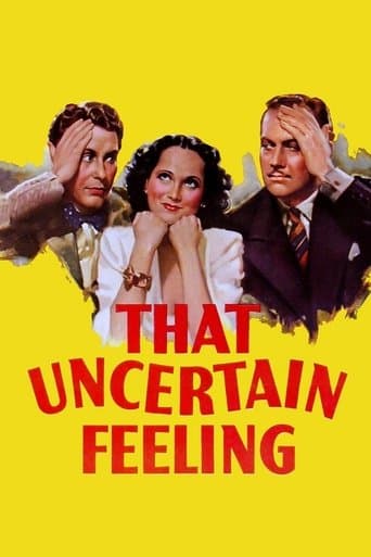 Movie poster for That Uncertain Feeling