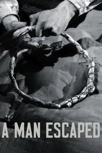 Movie poster for A Man Escaped