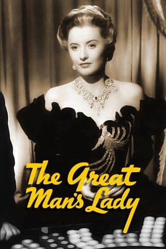 Movie poster for The Great Man's Lady