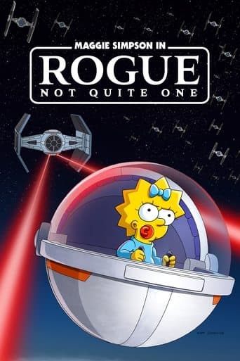 Movie poster for Maggie Simpson in "Rogue Not Quite One"