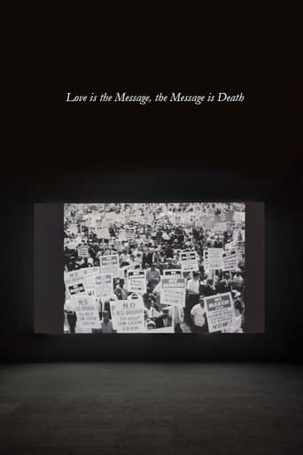 Movie poster for Love Is the Message, the Message Is Death