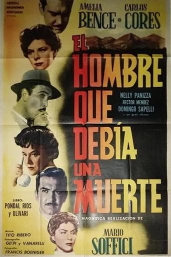 Movie poster for El hombre que debía una muerte