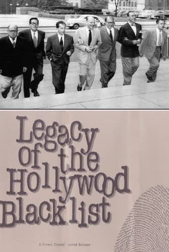 Movie poster for Legacy of the Hollywood Blacklist