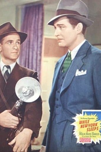 Movie poster for While New York Sleeps