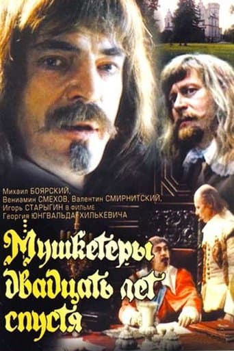 Movie poster for Musketeers 20 Years Later