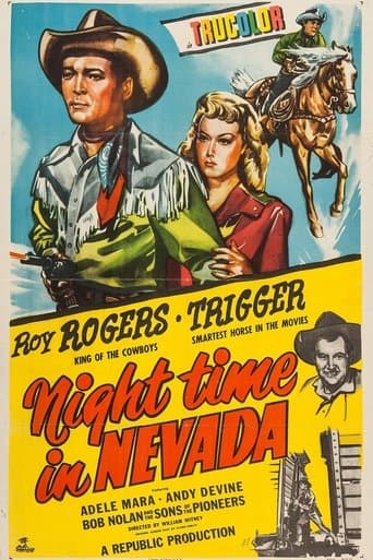 Movie poster for Night Time in Nevada