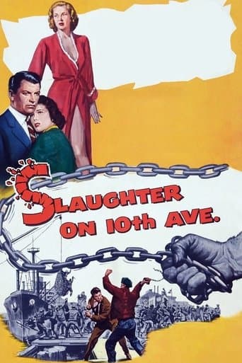 Movie poster for Slaughter on 10th Avenue
