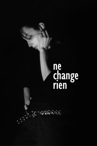 Movie poster for Change Nothing