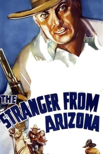 Movie poster for The Stranger from Arizona