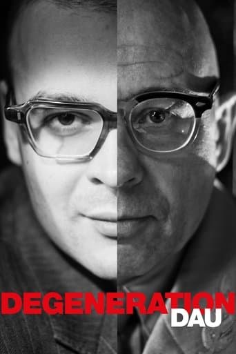 Movie poster for DAU. Degeneration