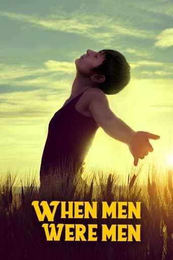 Movie poster for When Men Were Men