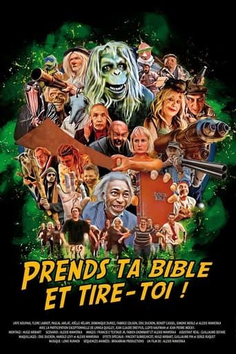 Movie poster for Take Your Bible and Get the Fuck Out of Here!