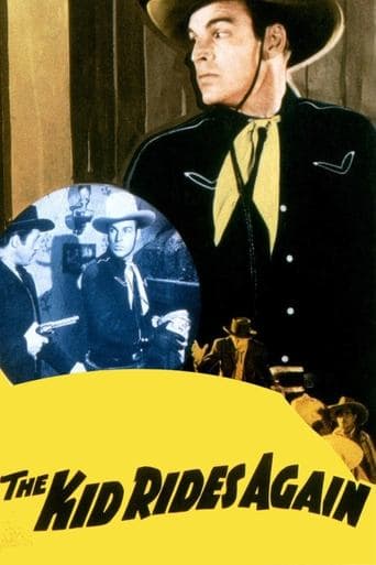 Movie poster for The Kid Rides Again