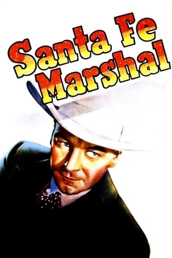 Movie poster for Santa Fe Marshal