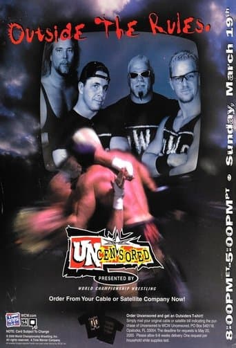 Movie poster for WCW Uncensored 2000