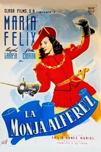 Movie poster for La monja alférez