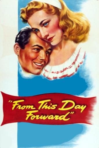 Movie poster for From This Day Forward