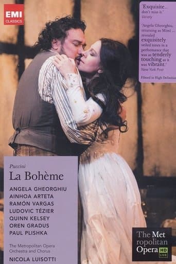 Movie poster for Puccini: La Bohème