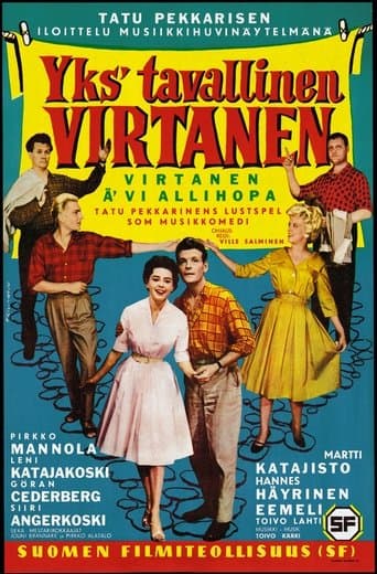 Movie poster for Yks' tavallinen Virtanen