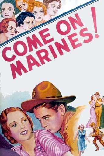 Movie poster for Come On, Marines!