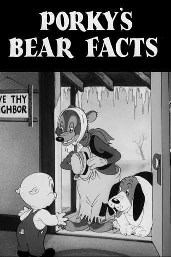 Movie poster for Porky's Bear Facts