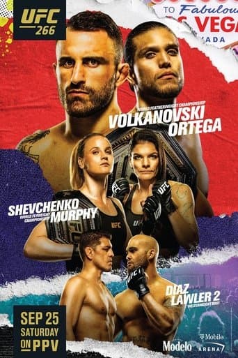 Movie poster for UFC 266: Volkanovski vs. Ortega