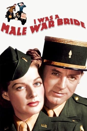 Movie poster for I Was a Male War Bride