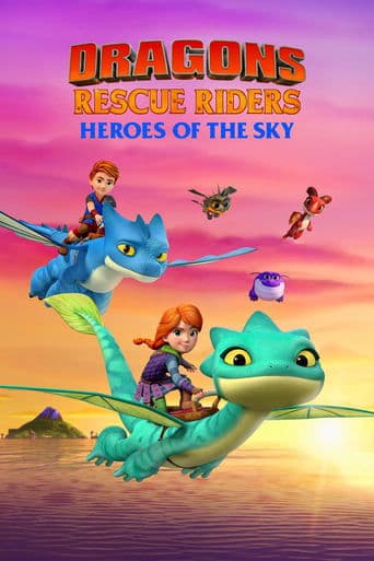 Movie poster for Dragons Rescue Riders: Heroes of the Sky