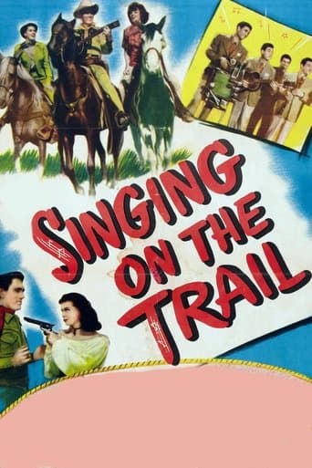 Movie poster for Singing on the Trail