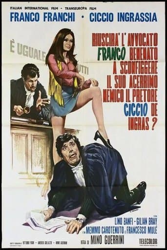 Movie poster for Will the Lawyer Franco Benenato Be Able to Defeat his Arch Enemy the Magistrate Ciccio De Ingras?