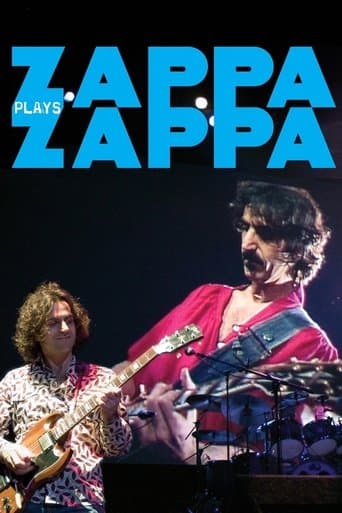 Movie poster for Zappa Plays Zappa