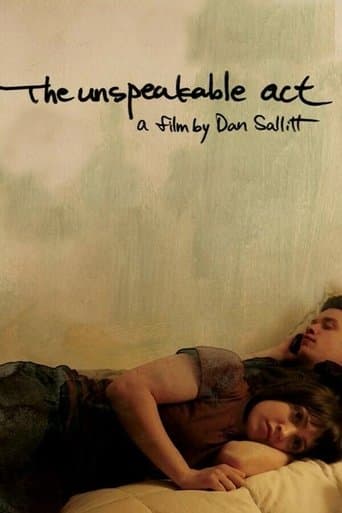 Movie poster for The Unspeakable Act