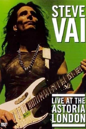 Movie poster for Steve Vai: Live at the Astoria London