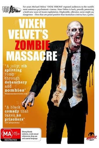 Movie poster for Vixen Velvet's Zombie Massacre