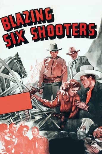 Movie poster for Blazing Six Shooters