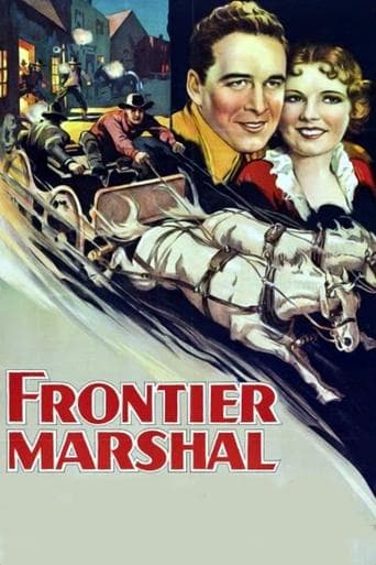 Movie poster for Frontier Marshal
