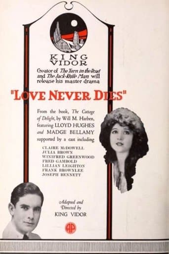 Movie poster for Love Never Dies