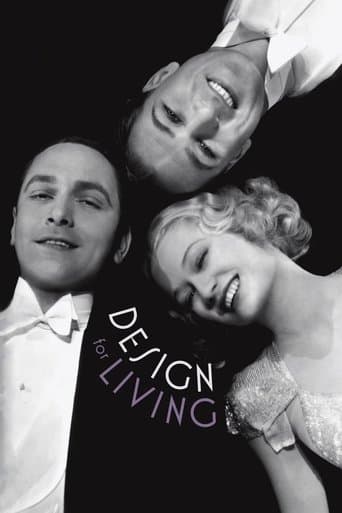 Movie poster for Design for Living