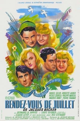 Movie poster for Rendezvous in July