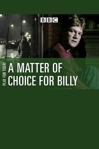 Movie poster for A Matter of Choice for Billy