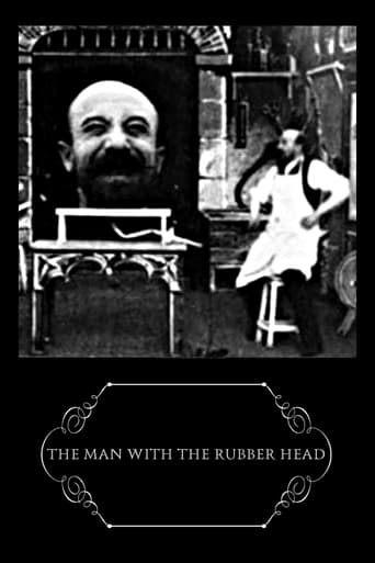 Movie poster for The Man with the Rubber Head