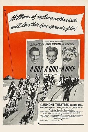 Movie poster for A Boy, a Girl and a Bike