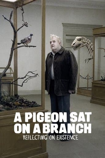 Movie poster for A Pigeon Sat on a Branch Reflecting on Existence