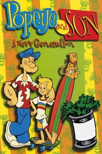 Movie poster for Popeye and Son
