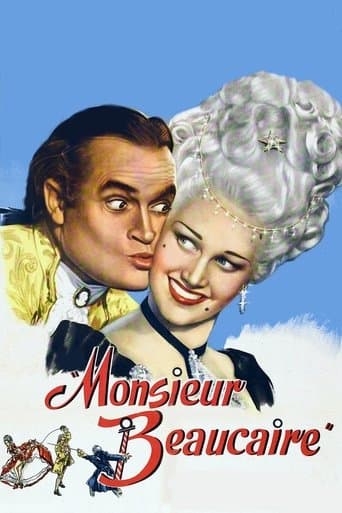 Movie poster for Monsieur Beaucaire
