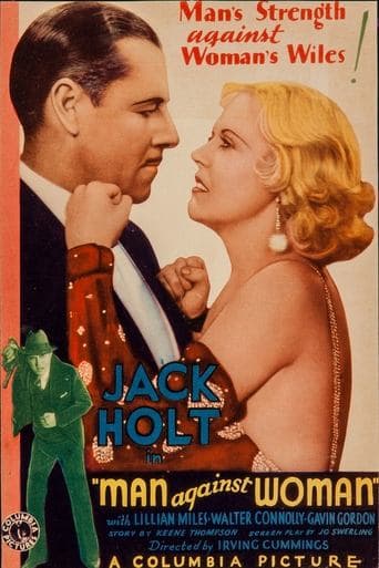 Movie poster for Man Against Woman